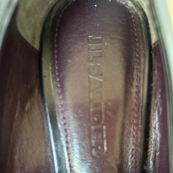 SOLD-Jil Sander leather platforms - Picture 8 of 11